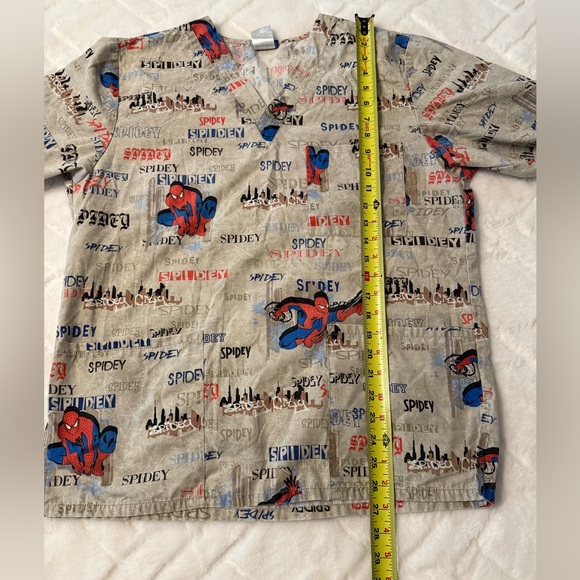 Spiderman Gray and Red Women's Top - Picture 5 of 7